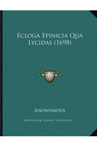 Ecloga Epinicia Qua Lycidas (1698)