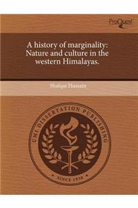 A History of Marginality