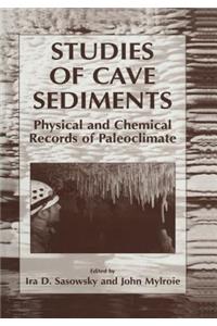 Studies of Cave Sediments