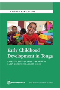 Early Childhood Development in Tonga