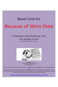 Novel Unit for Because of Winn Dixie