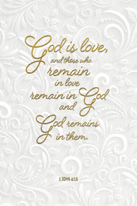 God Is Love Wedding Bulletin (Pkg of 50)