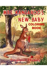 Mrs. Kangaroo's New Baby Coloring Book
