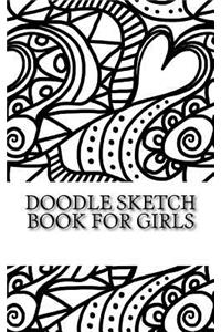 Doodle Sketch Book for Girls