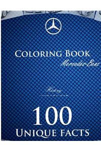 History and innovations of Mercedes-Benz coloring book