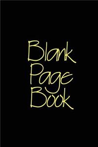 Blank Page Book