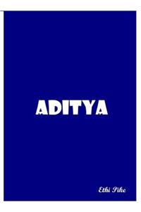 Ethi Pike - Aditya Blue Notebook / Extended Lines / Soft Matte Cover