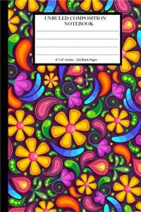 Unruled Composition Notebook 6