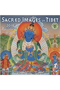 Sacred Images of Tibet 2018 Calendar: Thangka Meditation Paintings and Text