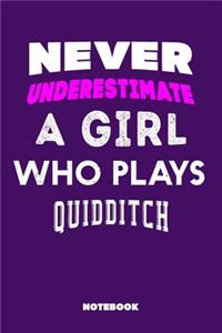 Never Underestimate a Girl Who Plays Quidditch