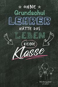 Wochenplaner und Kalender 2020 für Grundschullehrer