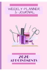 Weekly Planner & Journal 2020 Appointments