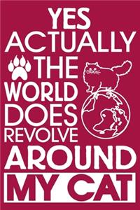Yes Actually The World Does Revolve Around My Cat