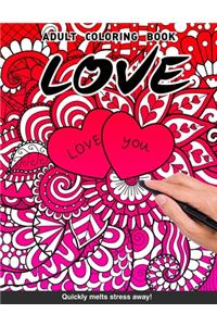 Love Adults Coloring Book