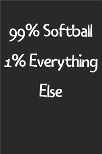 99% Softball 1% Everything Else