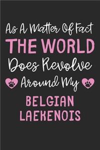 As A Matter Of Fact The World Does Revolve Around My Belgian Laekenois