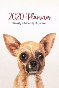 2020 Planner Weekly & Monthly Organizer