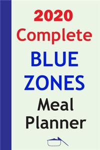 2020 Complete Blue Zones Meal Planner