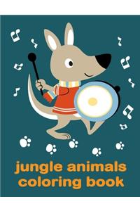 Jungle Animals Coloring Book