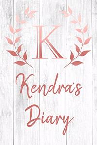 Kendra's Diary