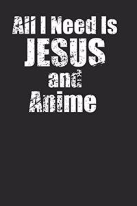 Funny Christian Anime Journal for God Loving Otaku 120 Lined Pages