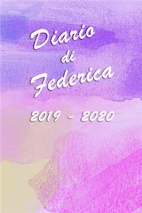 Agenda Scuola 2019 - 2020 - Federica