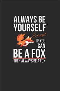 Always Be Yourself Except if You Can Be a Fox Then Always Be a Fox