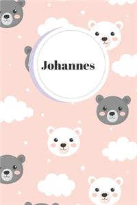 Johannes: Ruled Travel Diary Notebook or Journey Journal - Lined Trip Pocketbook for Men and Women with Lines