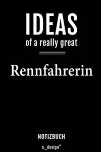 Notizbuch für Rennfahrer / Rennfahrerin