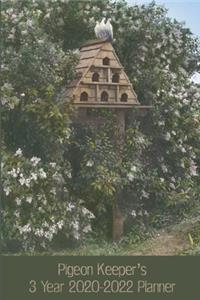 Pigeon Keeper's 3 Year 2020-2022 Planner