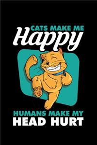 Cat's Make Me Happy Human's make my head hurt