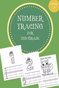 Number Tracing for 2nd Grade