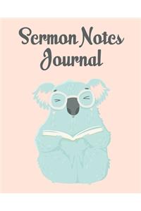 Sermon Notes Journal