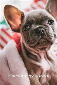 All I Want For Christmas Frenchie Notebook