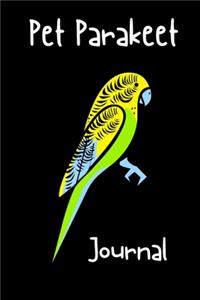Pet Parakeet Journal