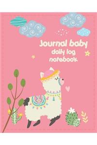 Journal Baby Daily Log Notebook