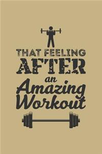 That Feeling After an Amazing Workout