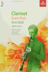 Clarinet Exam Pack from 2022, ABRSM Grade 2