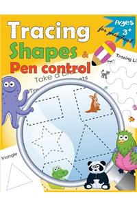 Tracing shapes & Pen control for Preschool