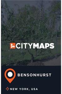 City Maps Bensonhurst New York, USA