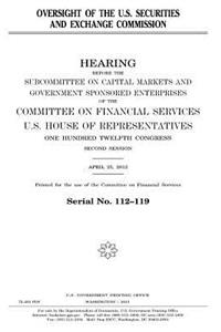 Oversight of the U.S. Securities and Exchange Commission