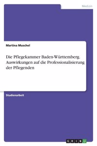 Pflegekammer Baden-Württemberg. Auswirkungen auf die Professionalisierung der Pflegenden