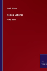 Kleinere Schriften: Dritter Band