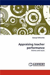 Appraising Teacher Performance