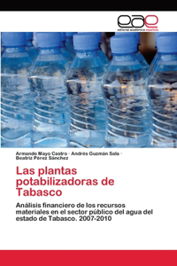 plantas potabilizadoras de Tabasco