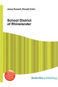 School District of Rhinelander