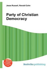 Party of Christian Democracy