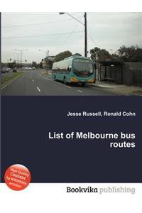 List of Melbourne Bus Routes