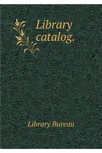 Library catalog
