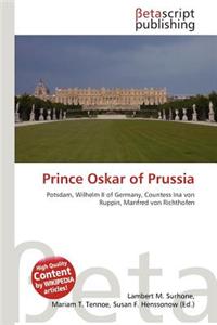 Prince Oskar of Prussia